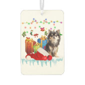 Weihnachtsschmuck | Weihnachtsbaumdekor Autolufterfrischer (Rückseite)