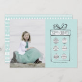 Weihnachtsschmuck Weihnachtsfotokarte Feiertagskarte (Vorne/Hinten)