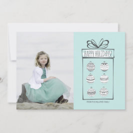 Weihnachtsschmuck Weihnachtsfotokarte Feiertagskarte