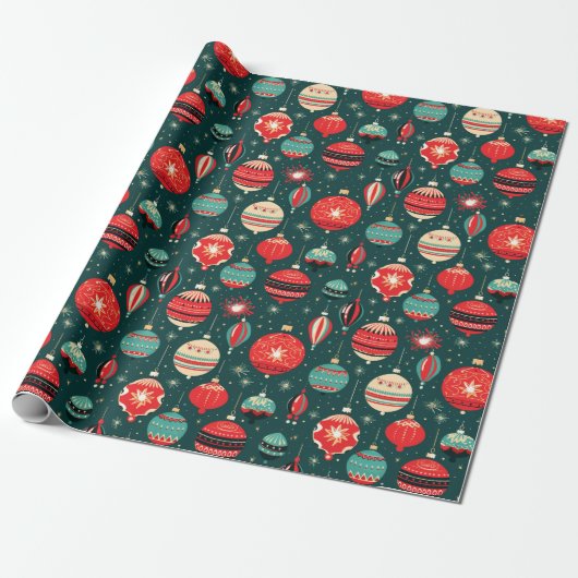 Weihnachtsschmuck Weihnachtsgeschenk Wrap Geschenkpapier (Ungerollt)