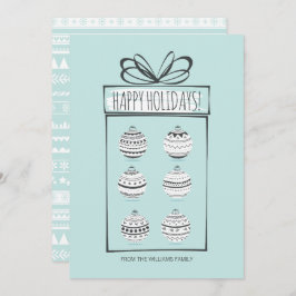 Weihnachtsschmuck Weihnachtskarte Feiertagskarte