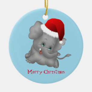 Weihnachtsschmuck-Weihnachtsmann Keramik Ornament