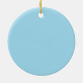 Weihnachtsschmuck-Weihnachtsmann Keramikornament (Hinten)