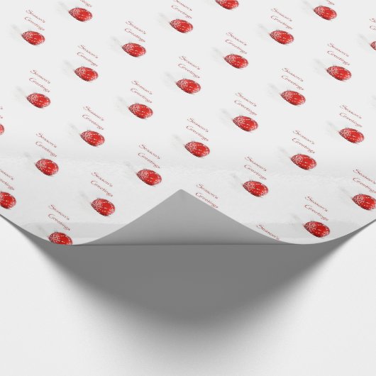 Weihnachtsschmuck Weihnachtswrapping Paper Geschenkpapier (Ecke)