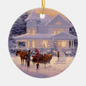 Weihnachtsschmuck Winterszene (Vorne)