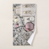 Weihnachtsschmuck Zeichnend Badhandtuch Set (Handtuch)