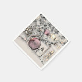 Weihnachtsschmuck Zeichnend Serviette (Ecke)