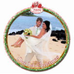Weihnachtsschmuck zum ersten Mal Weihnachten Fotoskulptur Ornament<br><div class="desc">Weitere Weihnachtsdesigns von Sandra Siehe mehr Weihnachtsbilder von Sandra</div>