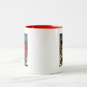 Weihnachtsschmuck Zweifarbige Tasse (Mittel)
