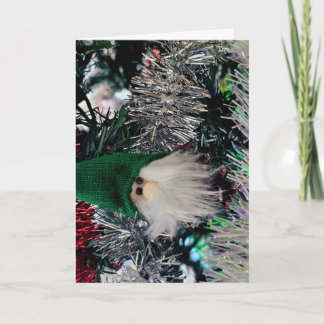 Weihnachtsschmuckkarte Karte