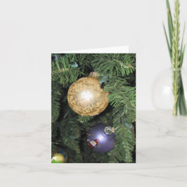 Weihnachtsschmuckkarten Karte