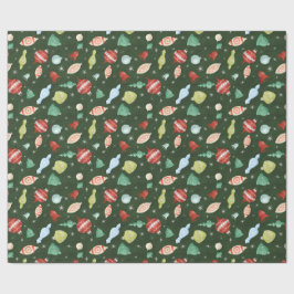 Weihnachtsschmuckpapier Geschenkpapier