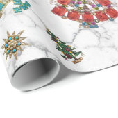 Weihnachtsschmuckpapier Geschenkpapier (Rolleneckpunkt)