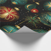 Weihnachtsschmuckpapier Geschenkpapier (Ecke)