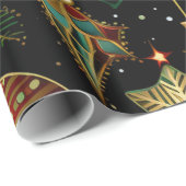 Weihnachtsschmuckpapier Geschenkpapier (Rolleneckpunkt)
