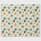 Weihnachtsschmuckpapier Geschenkpapier (Flach)