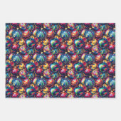 Weihnachtsschmuckpapier Geschenkpapier Set (Vorderseite 3)