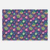 Weihnachtsschmuckpapier Geschenkpapier Set (Vorderseite)