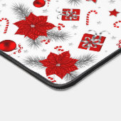 Weihnachtsschmuckpapier Schreibtischunterlage (Ecke)