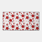 Weihnachtsschmuckpapier Schreibtischunterlage (Vorderseite)