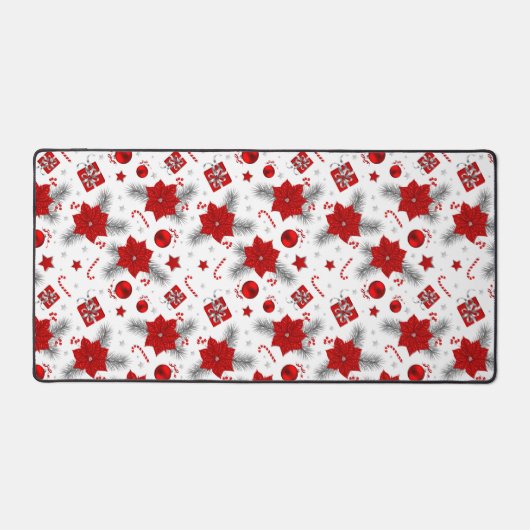 Weihnachtsschmuckpapier Schreibtischunterlage (Vorderseite)