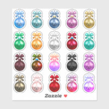 Weihnachtsschmucksticker