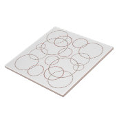 Weihnachtsschmuckzirkel Fliese (Seite)