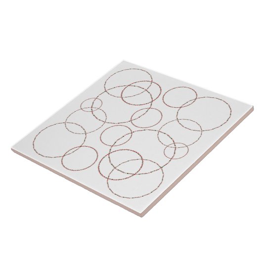 Weihnachtsschmuckzirkel Fliese (Seite)