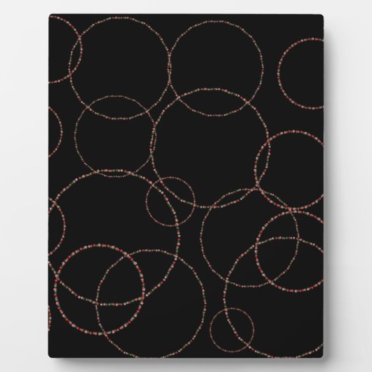 Weihnachtsschmuckzirkel Fotoplatte (Vorderseite)