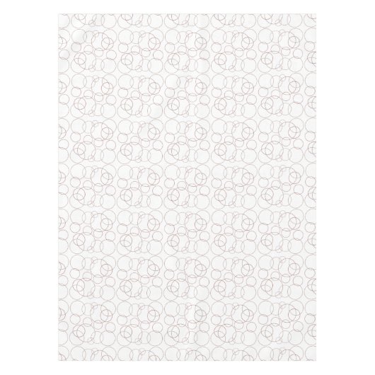 Weihnachtsschmuckzirkel Tischdecke (Vorderseite)