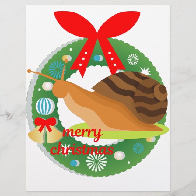 Weihnachtsschnecke (Vorderseite)