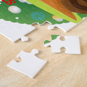Weihnachtsschnecke Puzzle (Seite)