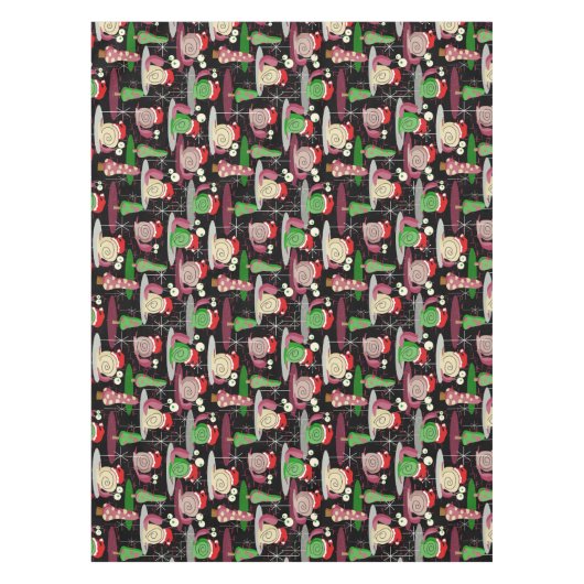 Weihnachtsschnecken - Mittelalter Tischdecke (Vorderseite)