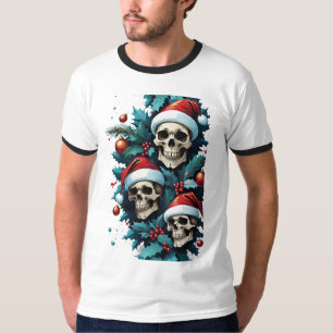 Weihnachtsschnecken und Heilige T-Shirt