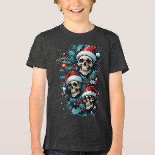 Weihnachtsschnecken und Heilige Tri-Blend Shirt