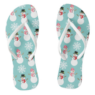 Weihnachtsschnee Badesandalen