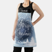 Weihnachtsschnee Fairy Märchenwald 20XX Schürze (InSitu)