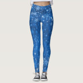 Weihnachtsschnee Leggings (Vorderseite)