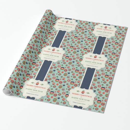 Weihnachtsschnee mit Glitzer Geschenkpapier (Ungerollt)