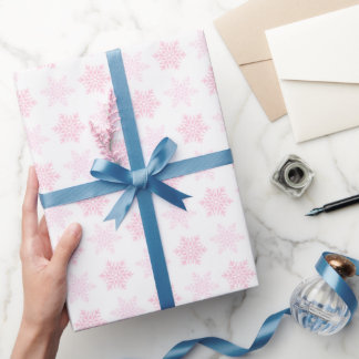 Weihnachtsschnee Niedlich Eleganter Urlaub Geschenkpapier