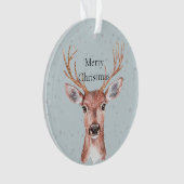 Weihnachtsschnee Ornament (Vorderseite)