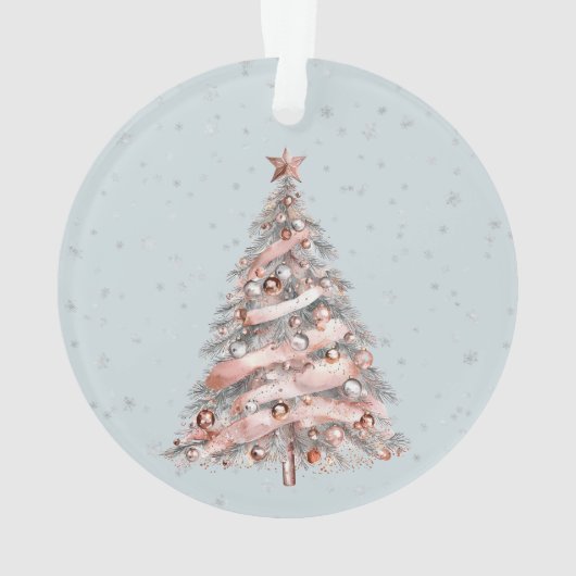 Weihnachtsschnee Ornament (Rückseite)