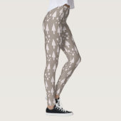 Weihnachtsschnee Rosa Leggings (Rechts)