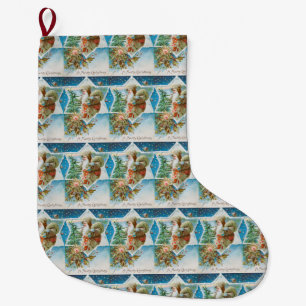 Weihnachtsschnee Santa Großer Weihnachtsstrumpf