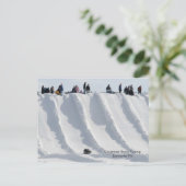 Weihnachtsschnee Tubing Lancaster PA Feiertagspostkarte (Stehend Vorderseite)