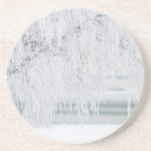 Weihnachtsschnee Untersetzer (Vorne)