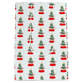 Weihnachtsschneeball Mittlere Geschenktüte (Rückseite)