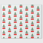 Weihnachtsschneeballpapier Geschenkpapier (Flach)