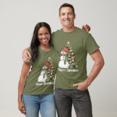 Weihnachtsschneebaum Herren T - Shirt (Unisex)