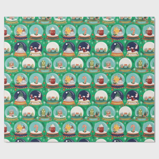 Weihnachtsschneedecke//Gnome//Lebkuchenhaus// Geschenkpapier (Flach)